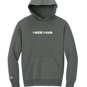 Rabbit Mode Grey Hoodie